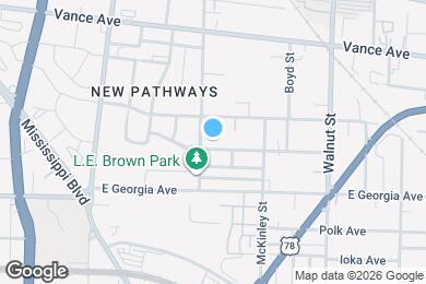 Map image of the property - 660 Tate Ave