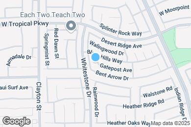 Map image of the property - 1767 Gatepost Ave