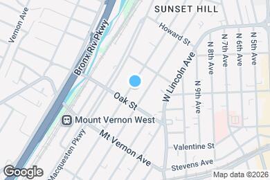 Map image of the property - 119 N Terrace Ave