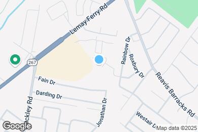 Map image of the property - 2553 Brush Ct