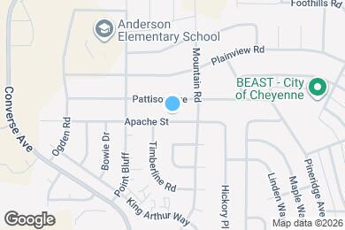 Map image of the property - 2328 Apache St