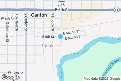 Map image of the property - 411 S Dakota St