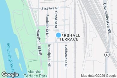 Map image of the property - 2911 Grand St NE