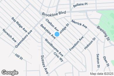 Map image of the property - 1203 Berkshire Ave