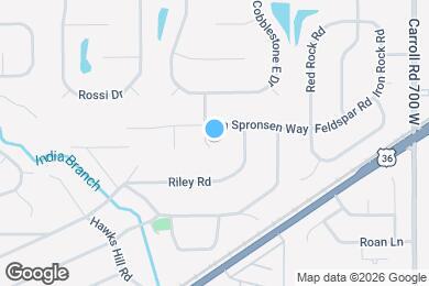 Map image of the property - 7223 Glossbrenner Ct
