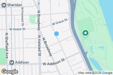 Map image of the property - 3722 N Pine Grove Ave