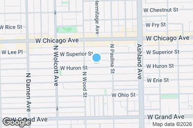 Map image of the property - 1734 W Huron St