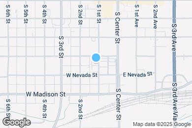 Map image of the property - 305 S 1st St