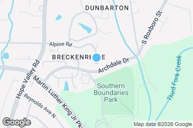 Map image of the property - 220 Archdale Dr