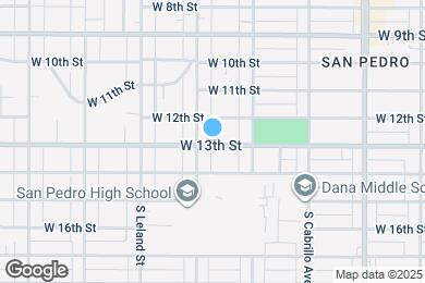Map image of the property - 974 W 13th St
