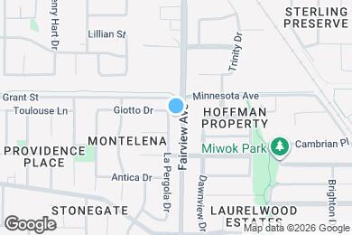 Map image of the property - 1764 La Pergola Dr