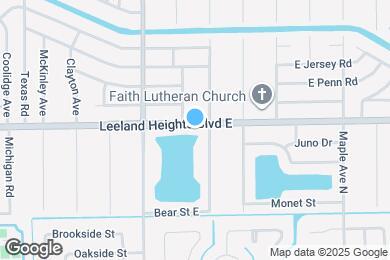Map image of the property - 502 Leeland Heights Blvd E