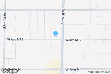 Map image of the property - 5029 W Ave M12