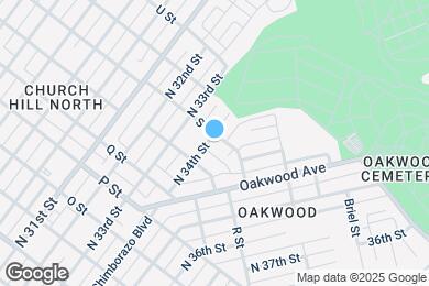 Map image of the property - 3405 S Street