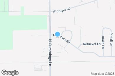 Map image of the property - 1834 Kingsbury Rd