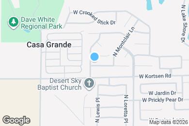 Map image of the property - 820 W Nova Pl