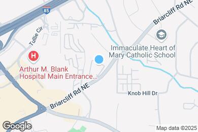 Map image of the property - Briarcliff Apartments