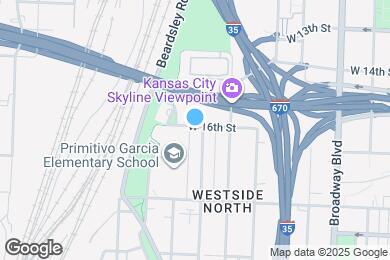 Map image of the property - 915 W 16th St