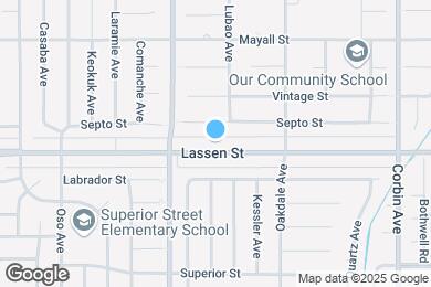 Map image of the property - 20013 Lassen St