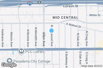 Map image of the property - 115 N Parkwood Ave