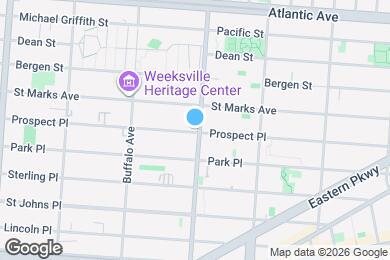 Map image of the property - 1635 Prospect Pl