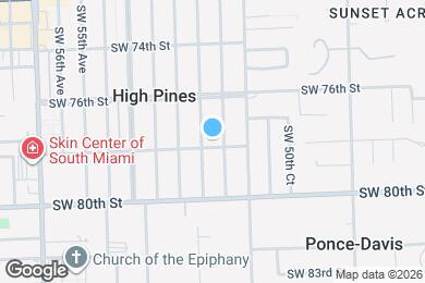 Map image of the property - 5265 SW 78th St