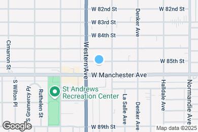 Map image of the property - 1734 W 85th St