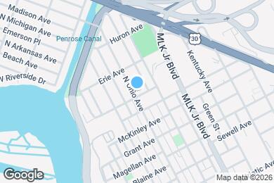 Map image of the property - 1107 N Ohio Ave