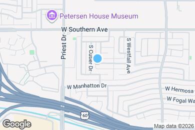 Map image of the property - 3526 S Shafer Dr