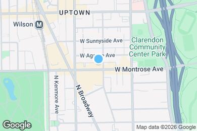 Map image of the property - 906 W Montrose Ave