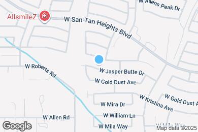 Map image of the property - 2922 W Jasper Butte Dr