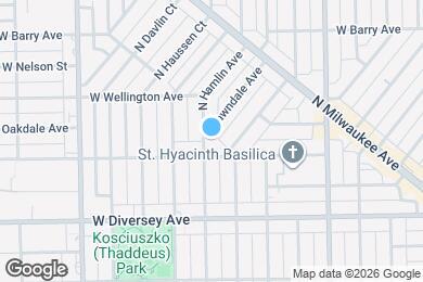 Map image of the property - 2915 Hamlin N Ave