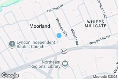 Map image of the property - 1701 Brentmoor Ln