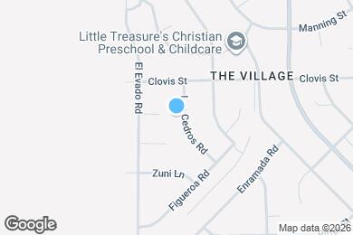 Map image of the property - 16420 Los Cedros Rd