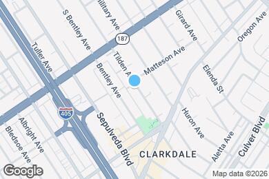 Map image of the property - 3917 Tilden Ave