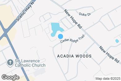 Map image of the property - 109 Cedar Ridge Trail