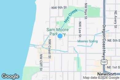 Map image of the property - 531 NW Brook St