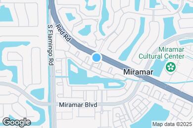 Map image of the property - Aventine at Miramar Apartments