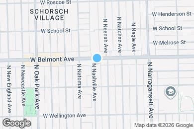 Map image of the property - 3145 N Nashville Ave