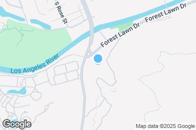 Map image of the property - 3690 Barham Blvd