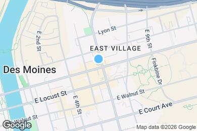 Map image of the property - 520 1/2 E Grand Ave