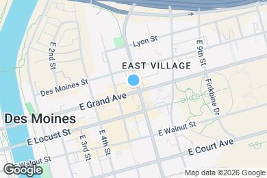 Map image of the property - 520 1/2 Grand Ave