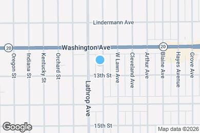 Map image of the property - 1238 Monroe Ave
