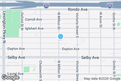 Map image of the property - 916 Marshall Ave