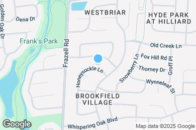 Map image of the property - 2967 Honeysuckle Ln
