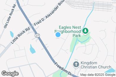 Map image of the property - 6108 Fazenda Drive
