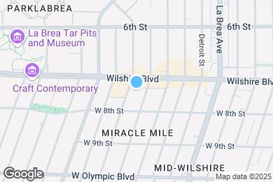 Map image of the property - Desmond at Wilshire