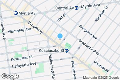 Map image of the property - DEKALB AVENUE