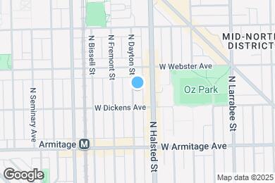 Map image of the property - 2123 N Dayton St