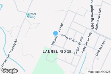 Map image of the property - 1947 Ridgeview Dr NW